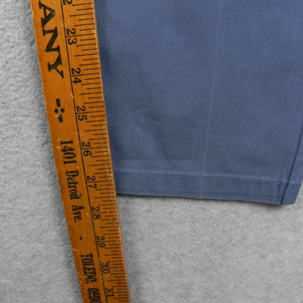 Banana Republic Heritage Collection Chinos Mens 33x30 Blue Stretch Cotton Pants